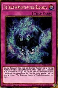 The Phantom Knights of Shade Brigandine - Premium Gold: Infinite Gold - YuGiOh card