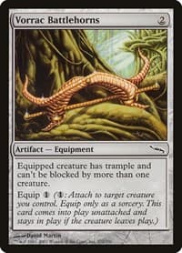 Vorrac Battlehorns - Mirrodin - Magic: The Gathering card