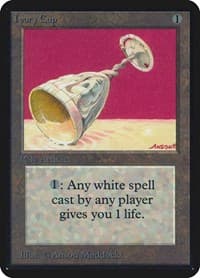 Ivory Cup - Alpha Edition - Magic: The Gathering card