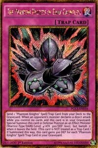 The Phantom Knights of Dark Gauntlets - Premium Gold: Infinite Gold - YuGiOh card