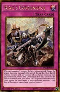 King's Consonance - Premium Gold: Infinite Gold - YuGiOh card