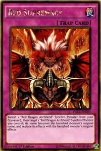 Red Supremacy - Premium Gold: Infinite Gold - YuGiOh card