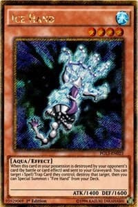 Ice Hand - Premium Gold: Infinite Gold - YuGiOh card