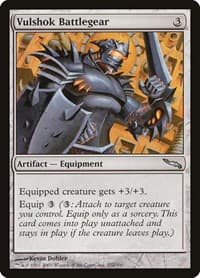 Vulshok Battlegear - Mirrodin - Magic: The Gathering card