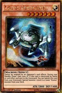 Kozmo Forerunner - Premium Gold: Infinite Gold - YuGiOh card