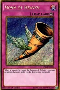 Horn of Heaven - Premium Gold: Infinite Gold - YuGiOh card