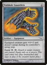 Vulshok Gauntlets - Mirrodin - Magic: The Gathering card