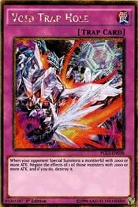 Void Trap Hole - Premium Gold: Infinite Gold - YuGiOh card
