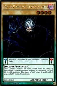 Vector Pendulum, the Dracoverlord - Premium Gold: Infinite Gold - YuGiOh card