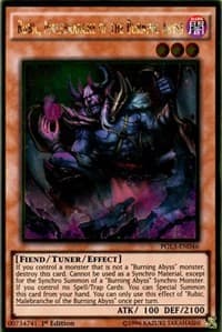 Rubic, Malebranche of the Burning Abyss - Premium Gold: Infinite Gold - YuGiOh card