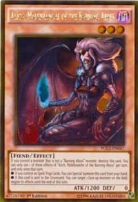 Alich, Malebranche of the Burning Abyss - Premium Gold: Infinite Gold - YuGiOh card