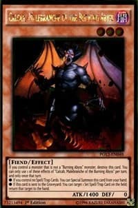 Calcab, Malebranche of the Burning Abyss - Premium Gold: Infinite Gold - YuGiOh card