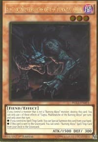 Cagna, Malebranche of the Burning Abyss - Premium Gold: Infinite Gold - YuGiOh card