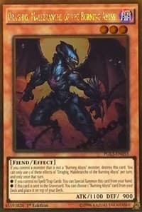 Draghig, Malebranche of the Burning Abyss - Premium Gold: Infinite Gold - YuGiOh card