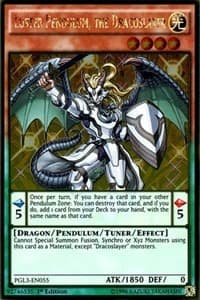 Luster Pendulum, the Dracoslayer - Premium Gold: Infinite Gold - YuGiOh card