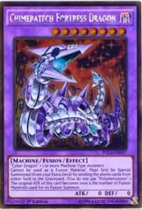 Chimeratech Fortress Dragon - Premium Gold: Infinite Gold - YuGiOh card