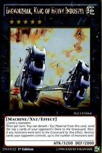 Digvorzhak, King of Heavy Industry - Premium Gold: Infinite Gold - YuGiOh card