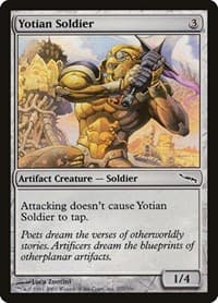 Yotian Soldier - Mirrodin - Magic: The Gathering card