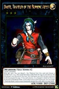 Dante, Traveler of the Burning Abyss - Premium Gold: Infinite Gold - YuGiOh card
