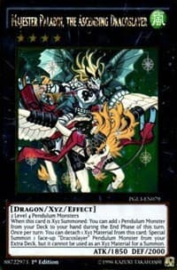 Majester Paladin, the Ascending Dracoslayer - Premium Gold: Infinite Gold - YuGiOh card