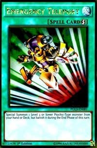 Emergency Teleport - Premium Gold: Infinite Gold - YuGiOh card