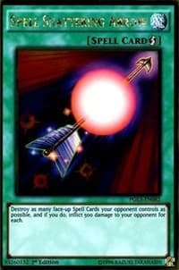 Spell Shattering Arrow - Premium Gold: Infinite Gold - YuGiOh card