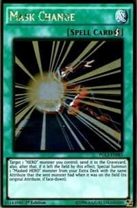 Mask Change - Premium Gold: Infinite Gold - YuGiOh card
