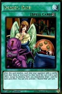 Shared Ride - Premium Gold: Infinite Gold - YuGiOh card