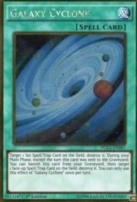 Galaxy Cyclone - Premium Gold: Infinite Gold - YuGiOh card