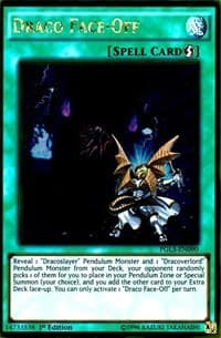 Draco Face-Off - Premium Gold: Infinite Gold - YuGiOh card