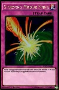 Storming Mirror Force - Premium Gold: Infinite Gold - YuGiOh card