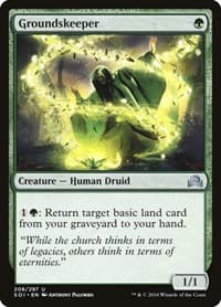 Groundskeeper - Shadows over Innistrad - Magic: The Gathering card