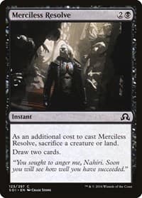 Merciless Resolve - Shadows over Innistrad - Magic: The Gathering card