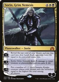 Sorin, Grim Nemesis - Shadows over Innistrad - Magic: The Gathering card