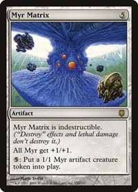 Myr Matrix - Darksteel - Magic: The Gathering card