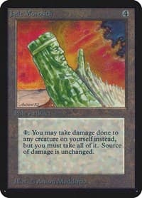 Jade Monolith - Alpha Edition - Magic: The Gathering card