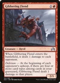 Gibbering Fiend - Shadows over Innistrad - Magic: The Gathering card