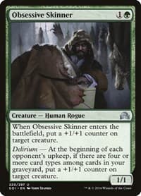 Obsessive Skinner - Shadows over Innistrad - Magic: The Gathering card