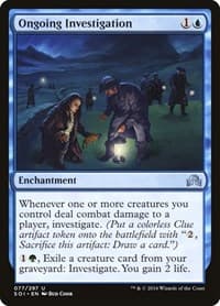 Ongoing Investigation - Shadows over Innistrad - Magic: The Gathering card
