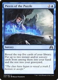 Pieces of the Puzzle - Shadows over Innistrad - Magic: The Gathering card