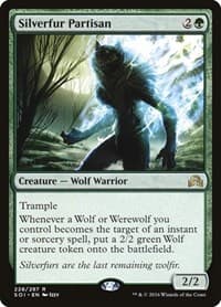 Silverfur Partisan - Shadows over Innistrad - Magic: The Gathering card