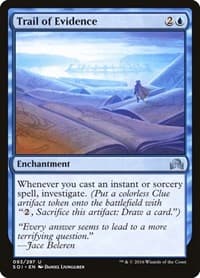 Trail of Evidence - Shadows over Innistrad - Magic: The Gathering card