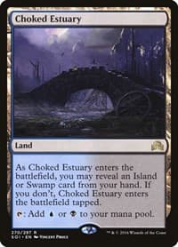 Choked Estuary - Shadows over Innistrad - Magic: The Gathering card