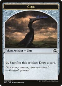 Clue Token (012) - Shadows over Innistrad - Magic: The Gathering card