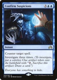 Confirm Suspicions - Shadows over Innistrad - Magic: The Gathering card