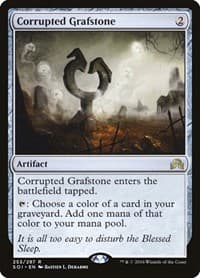 Corrupted Grafstone - Shadows over Innistrad - Magic: The Gathering card