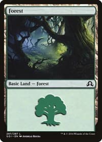Forest (297) - Shadows over Innistrad - Magic: The Gathering card