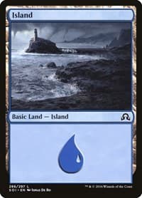 Island (286) - Shadows over Innistrad - Magic: The Gathering card