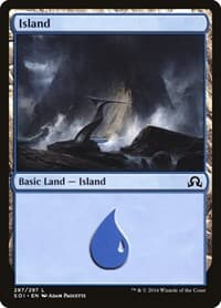 Island (287) - Shadows over Innistrad - Magic: The Gathering card