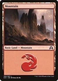 Mountain (292) - Shadows over Innistrad - Magic: The Gathering card